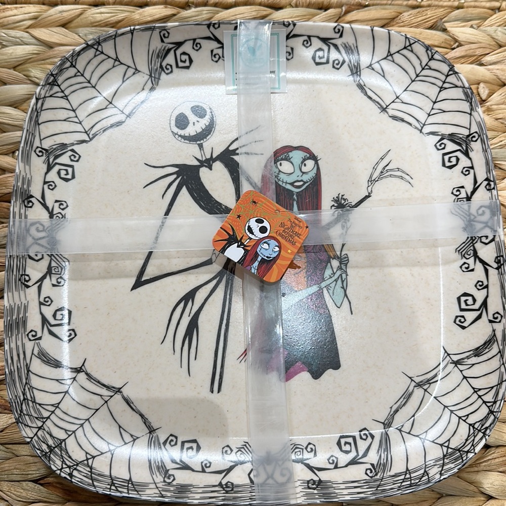 Nightmare Before Christmas plates